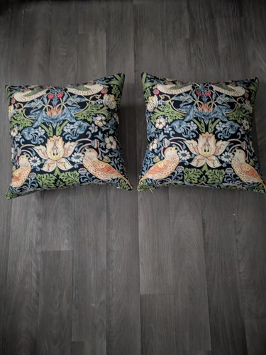 William morris print cushions - william,