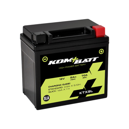 Batteria kombatt gel ktx5l - gel,