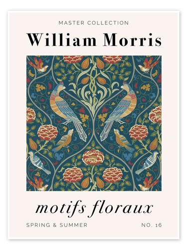 Poster motifs floraux spring - poster,